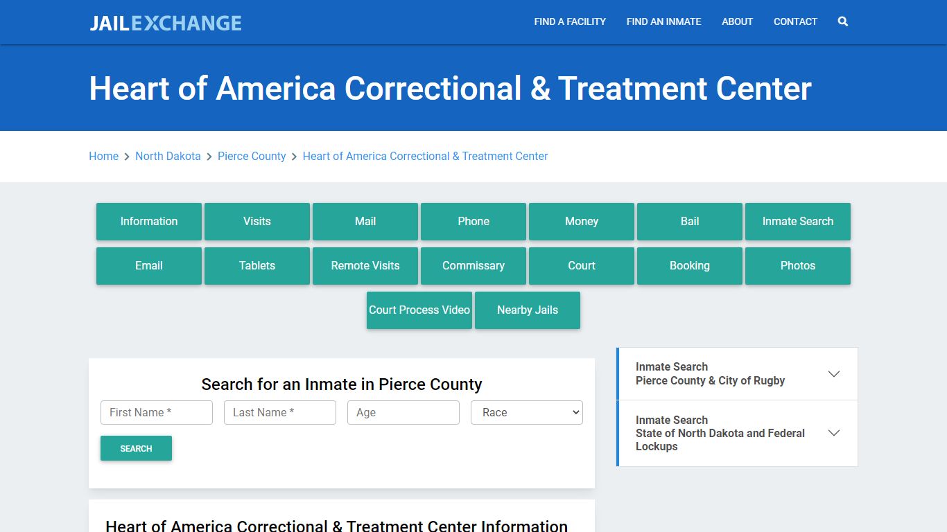 Heart of America Correctional & Treatment Center - Jail Exchange